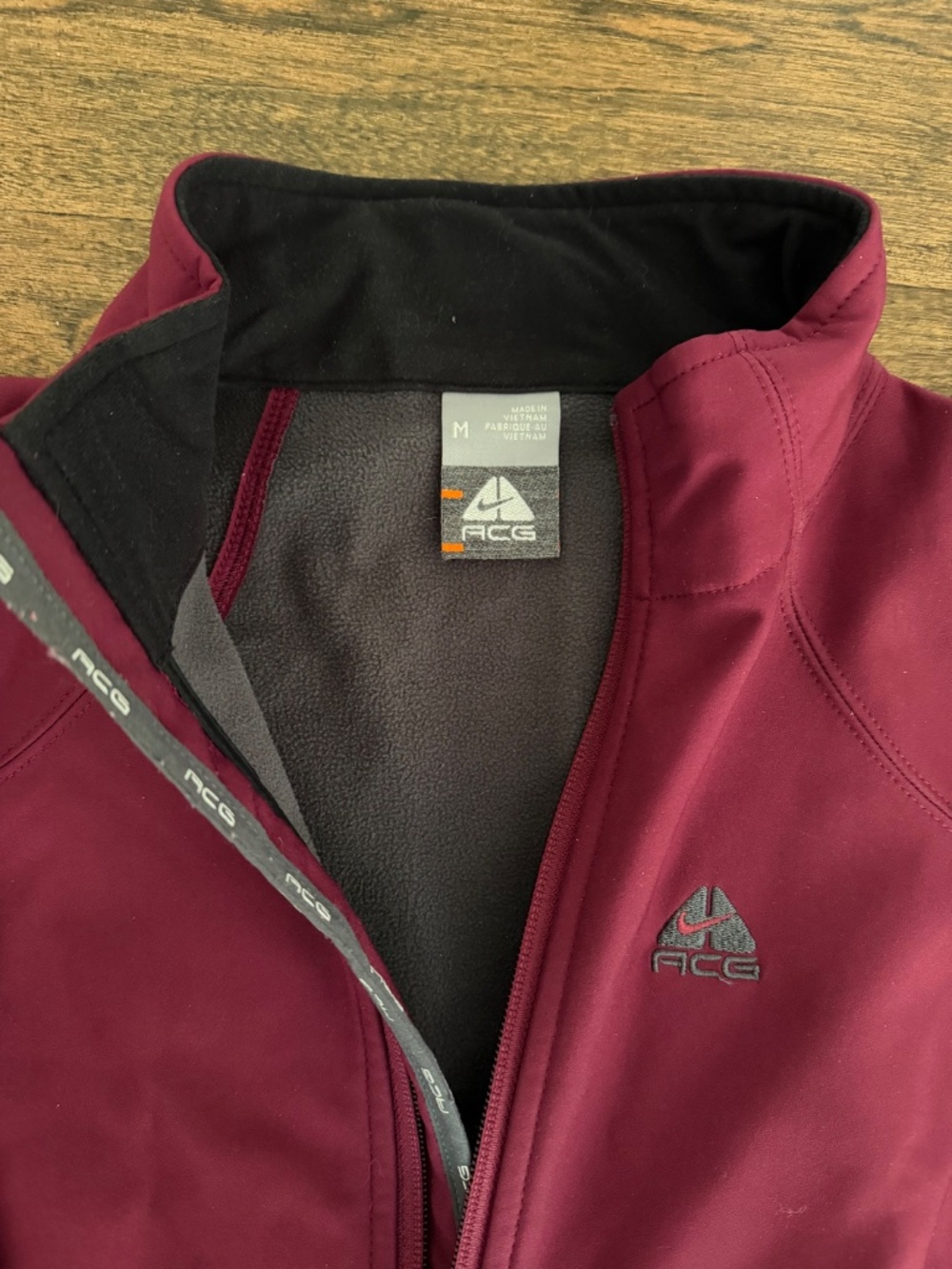 Nike ACG Fleece Lined Jacket all weather gear.